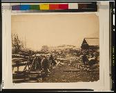 Landing place, railway stores, Balaklava,