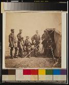 Brigadier McPherson & officers of the 4th Division