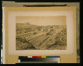 Docks at Sebastopol with ruins of Fort St. Paul :William Simpson