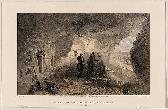 Excavated church in the caverns at Inkermann :William Simpson