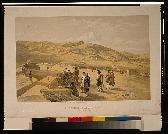 Highland Brigade camp, looking south :William Simpson