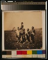 Ismail Pacha on horseback, with Turkish officers Автор:Roger Fenton Ismail Pacha on horseback, with Turkish officers Автор:Roger Fenton
